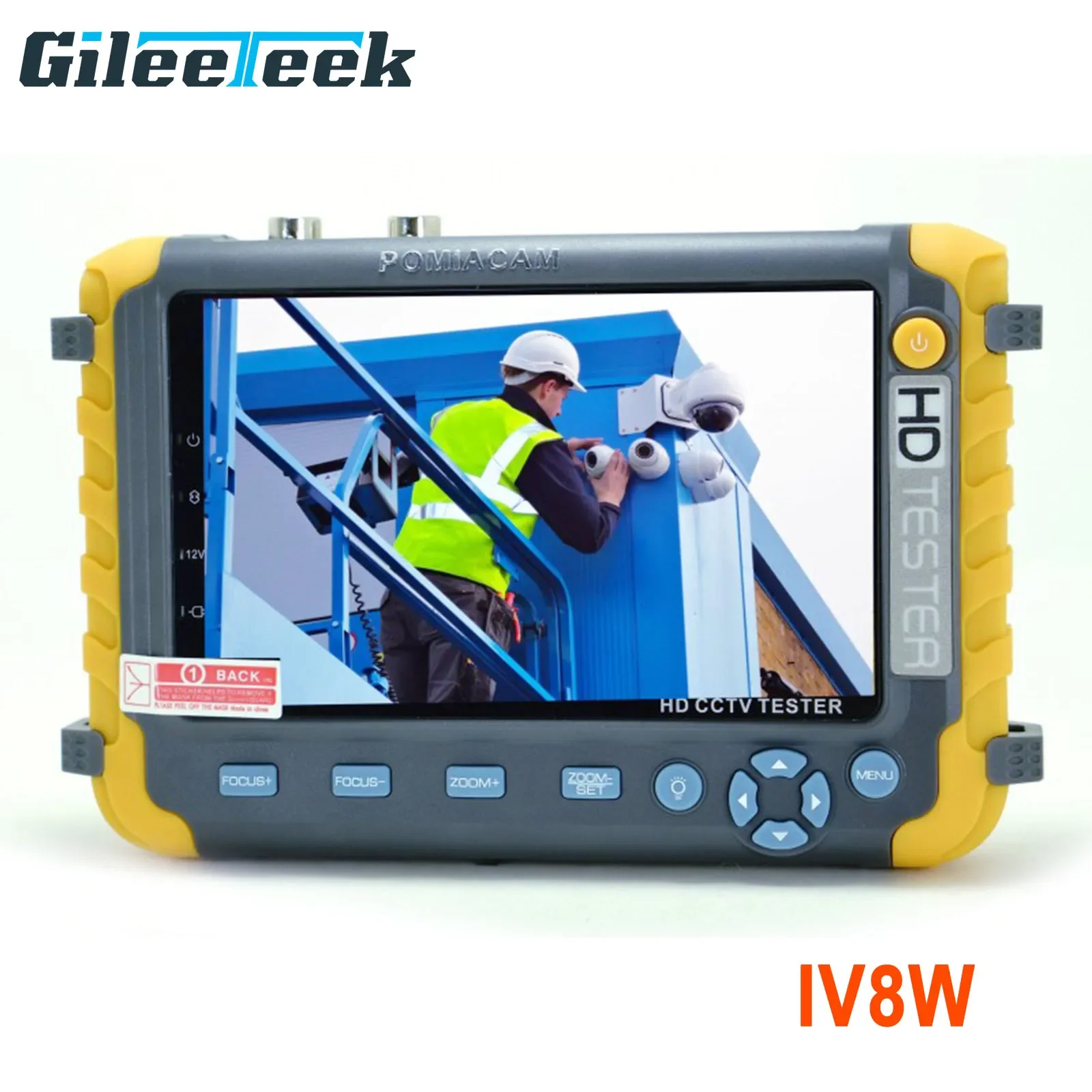Prezzi All'Ingrosso 10 Pz Cctv Tester Monitor 8Mp Ahd Tvi Cvi Cvbs Tester Fotocamera Hdmi Vga Dc12V Potenza