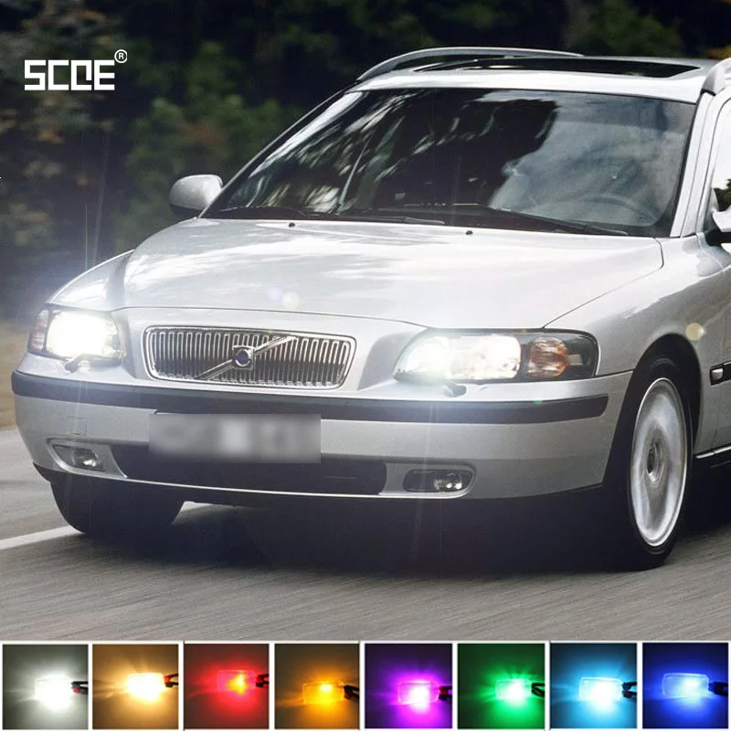Per Volvo V70 Ii Per Volvo V70 Iii Scoe 2015 Nuovo 2X 12Smd Led Luce Di Parcheggio Anteriore Indicatore Laterale Anteriore Sorgente Luminosa Car Styli