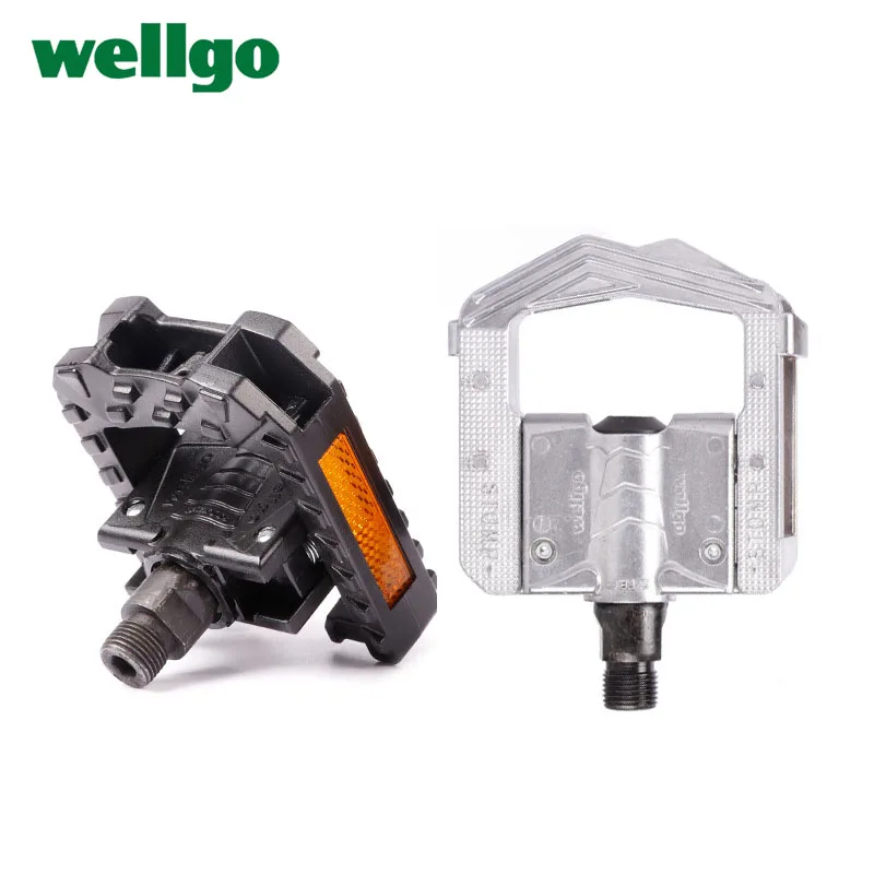 Wellgo F265 F178 Pedali Per Biciclette Pieghevoli Mtb Mountain Bike Cuscinetto Per Paddle Alluminio/Pp Bici Da Strada Pedale Piegato Parti Di Biciclet