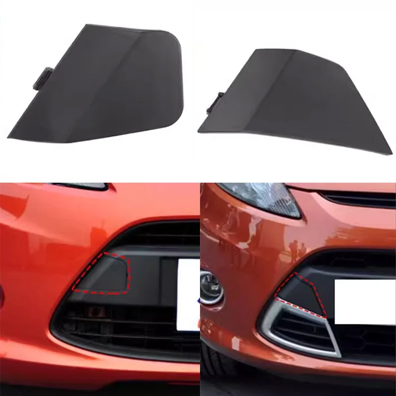 Per Ford Fiesta Mk7 Hatchback 2009 2010 2011 2012 Paraurti Anteriore Per Auto Gancio Di Traino Custodia Per Paraurti Gancio Di Traino Coperchio Di Tra