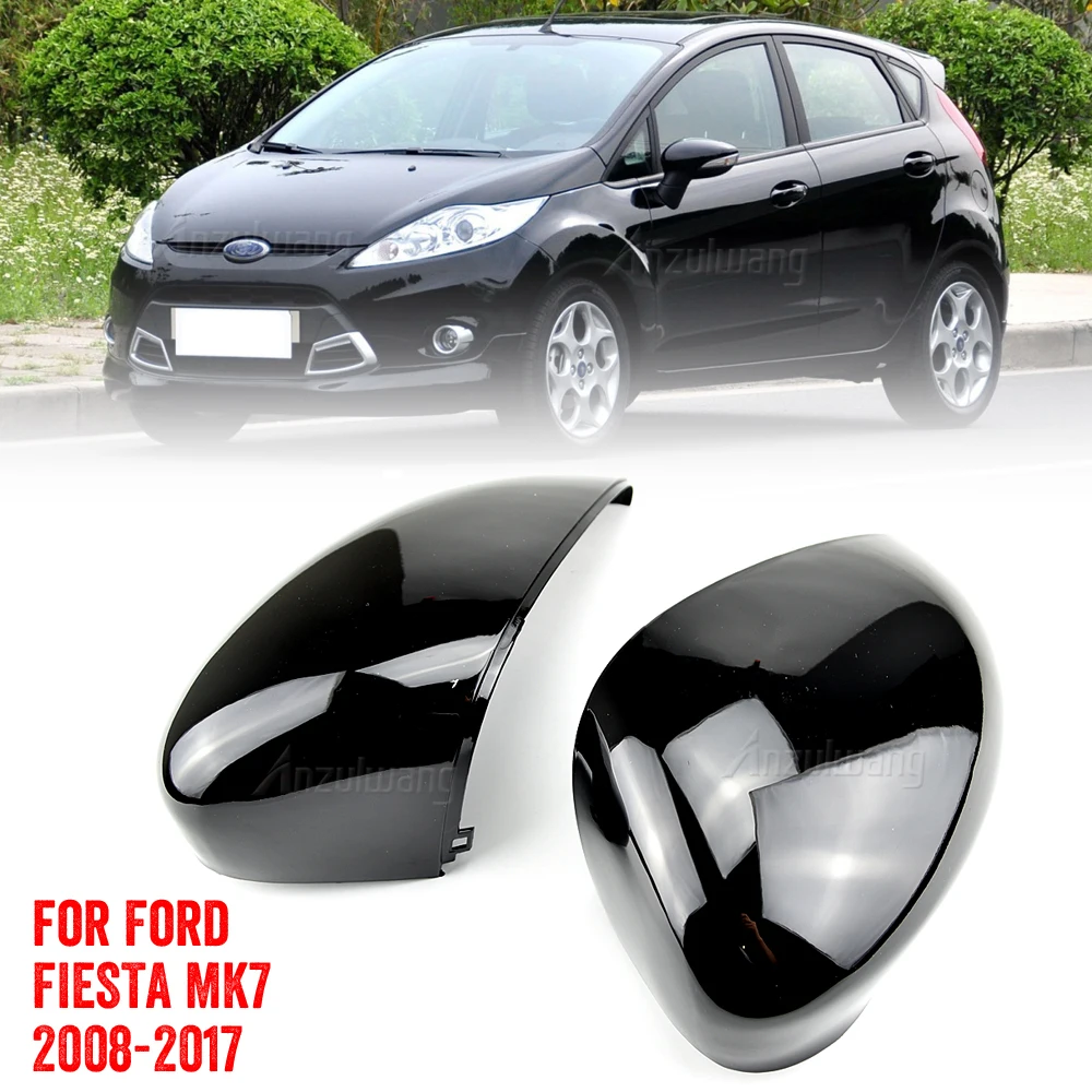 Copertura Specchietto Retrovisore Auto Per Ford Fiesta Mk7 2008-2017