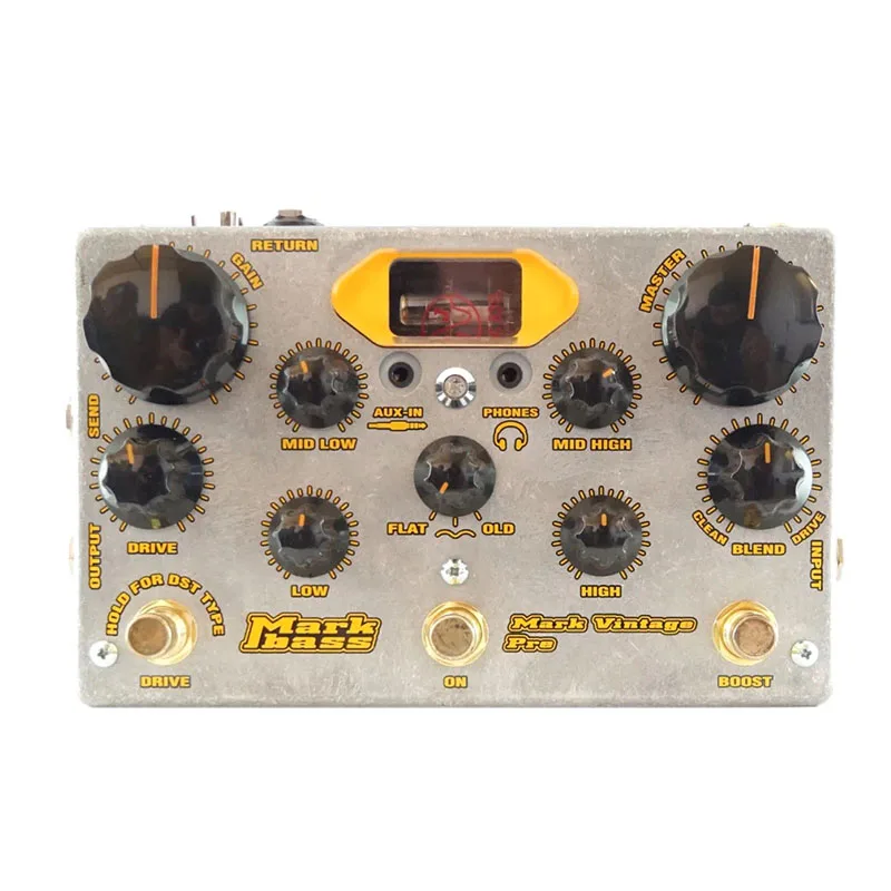Markbass Vintage Tube Front Bass Effector Bass Classic Retro Modern Effector