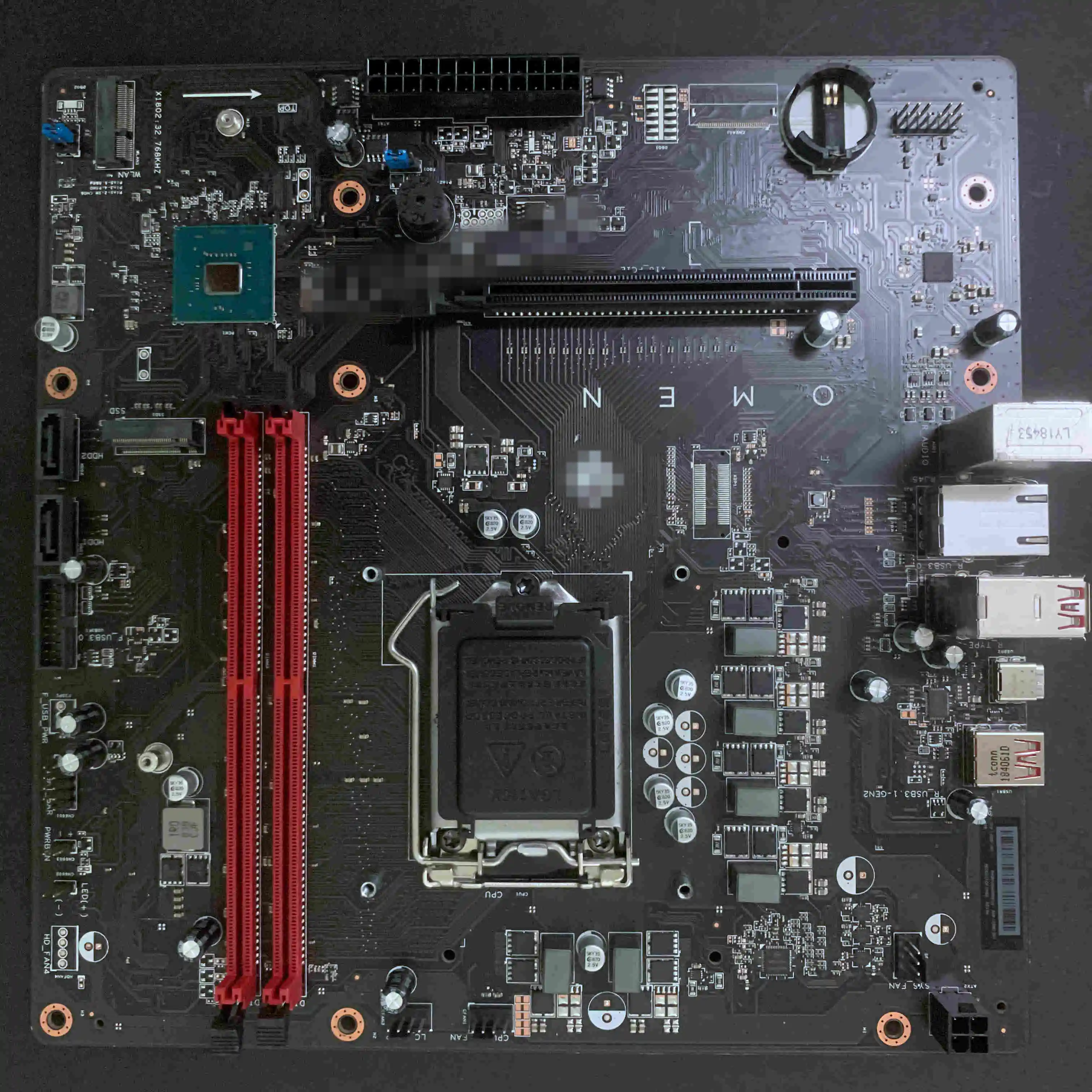 Nuovo Per Hp Omen Obelisk 875 875-0014 Intel Z370 Lga1151 Matx Edoras Scheda Madre Testata Ok Spedizione Gratuita L23867-001