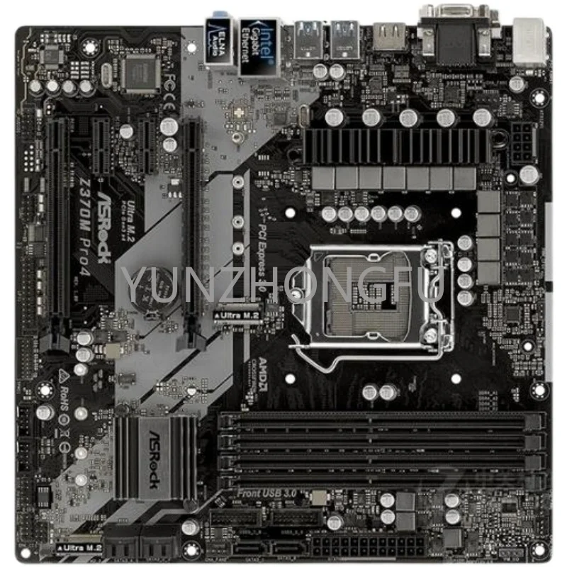 1151-Pin Asrock/Asrock Z370M Pro4 Scheda Piccola Integrata Z370 Usb3 Ddr4