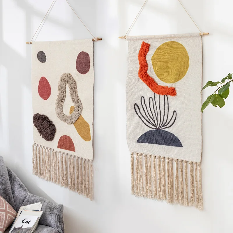 Boho Hanging Tapestry Fabric Ramadan Home Decoration Watt-Hour Meter Box Cover Dormitorio Hotel Wall Estetica Coperta Decor