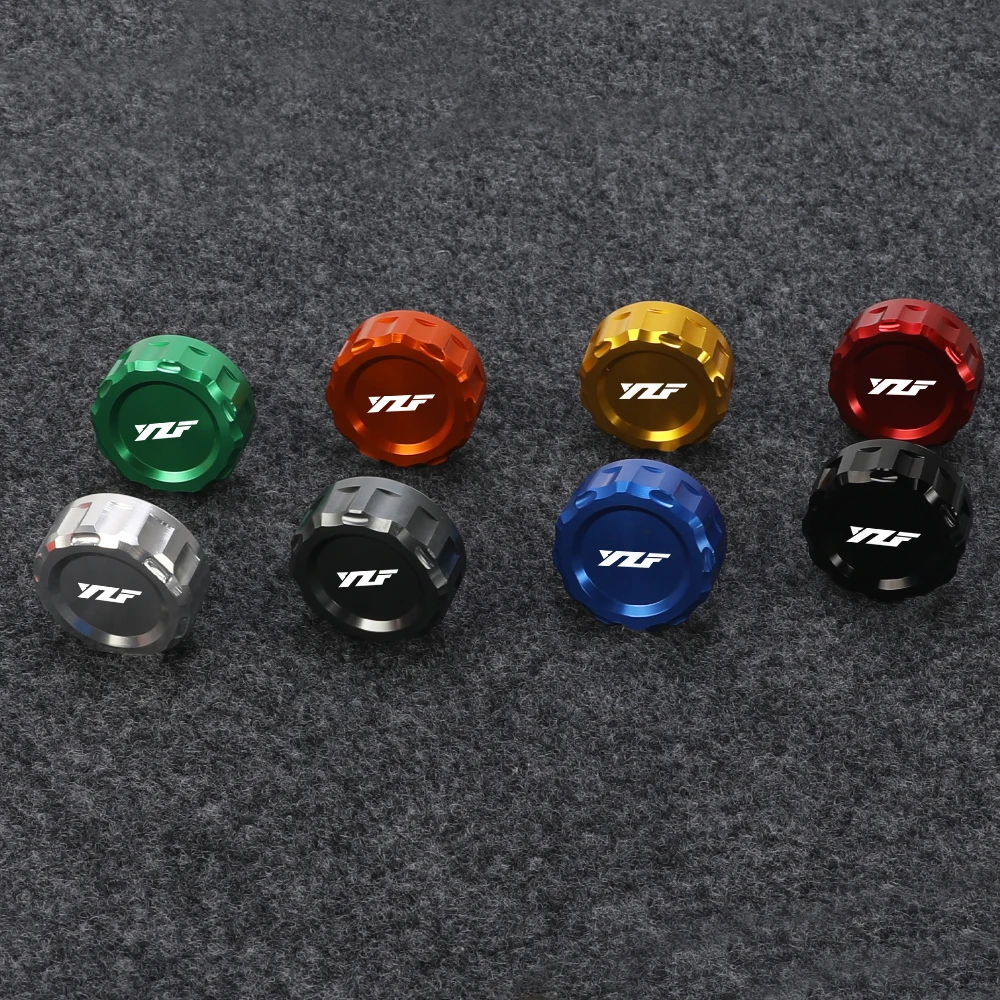 For Yamaha Yzf R1 R3 R6 R15 R25 R125 R1M Yzfr1 Motorcycle Cnc Rear Brake Master Cylinder Reservoir Cover Cap Yzfr3 Yzfr6