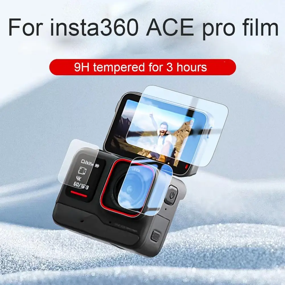 Vetro Temperato Per Insta360 Ace Pro/Ace Pellicola Protettiva Per Lenti Proteggi Schermo Per Insta 360 Ace Pro/Ace Protezione Antigraffio
