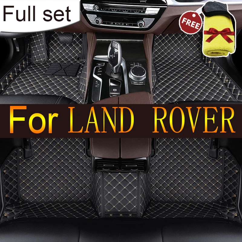 Tappetini Auto In Pelle Per Land Evoque(2 Porte) Evoque(4 Porte) Evoque Conver Freelander Freelander 2 Accessori Auto