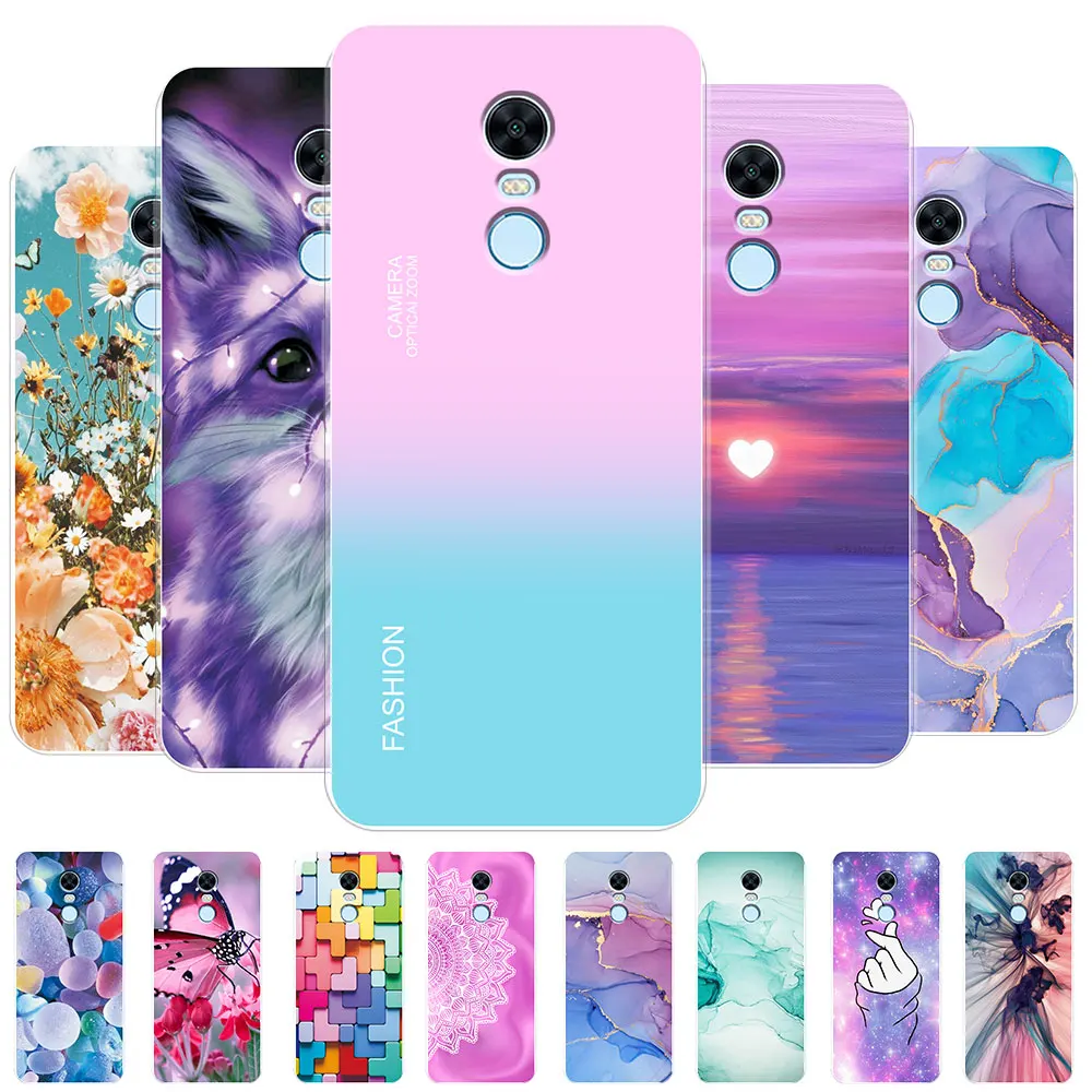 Per Xiaomi Redmi 5 Cover Cover Redmi 5 Plus Custodie Antiurto Per Telefono Posteriore Redmi5 5 Plus Silicone Clear Bumper Redmi 5 Plus Shell