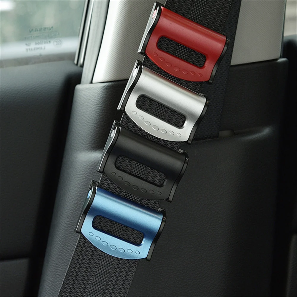 2Pcs Universal Car Seat Belts Clips For Volkswagen Vw Polo Tiguan Passat B6 B7 B8 T5 T6 Golf
