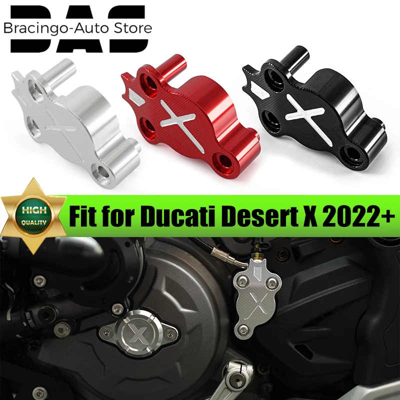 Bracingo Frizione Slave Cilindro Protezione Copertura Protector Alluminio Fuoristrada Moto Scooter Adatto Per Ducati Desert X 2022-2023