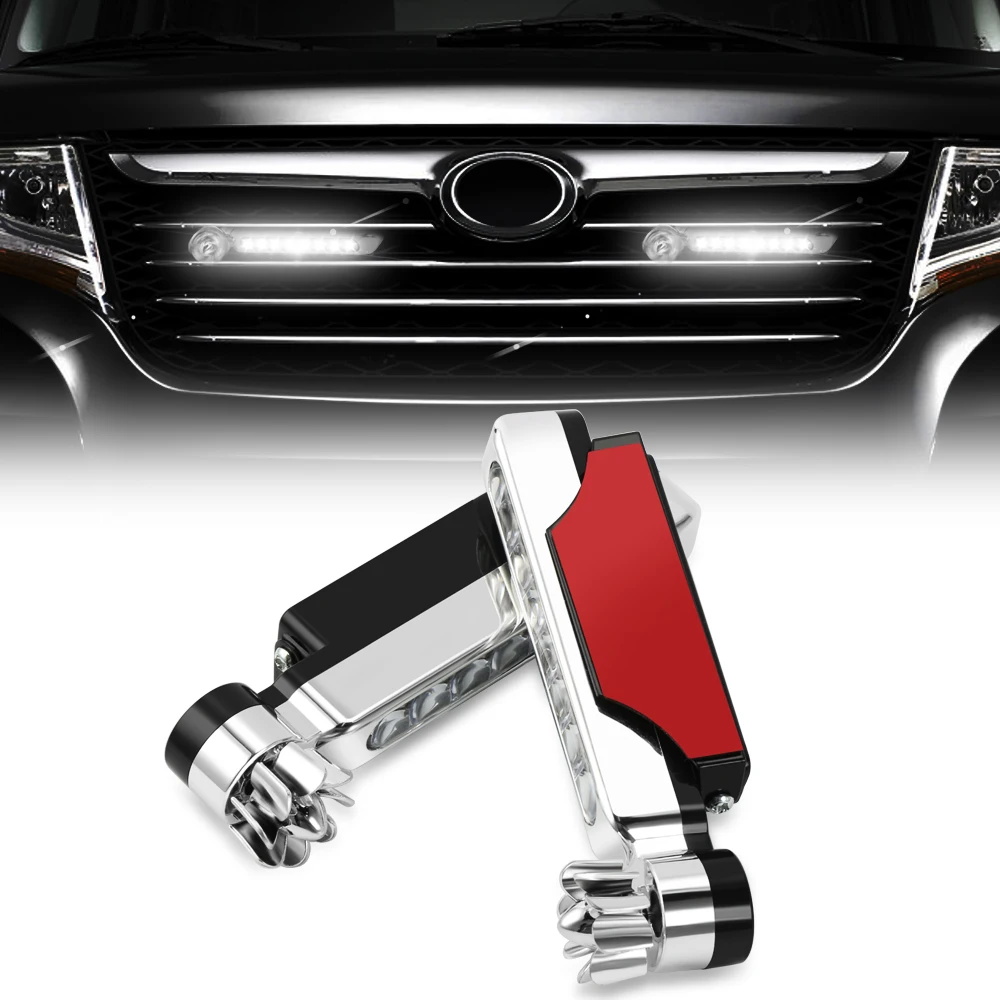 Led Wind Powered Car Daytime Running Lights Lampada Decorativa Per Dacia Sandero Logan Duster Dokker Logan Stepway Nova