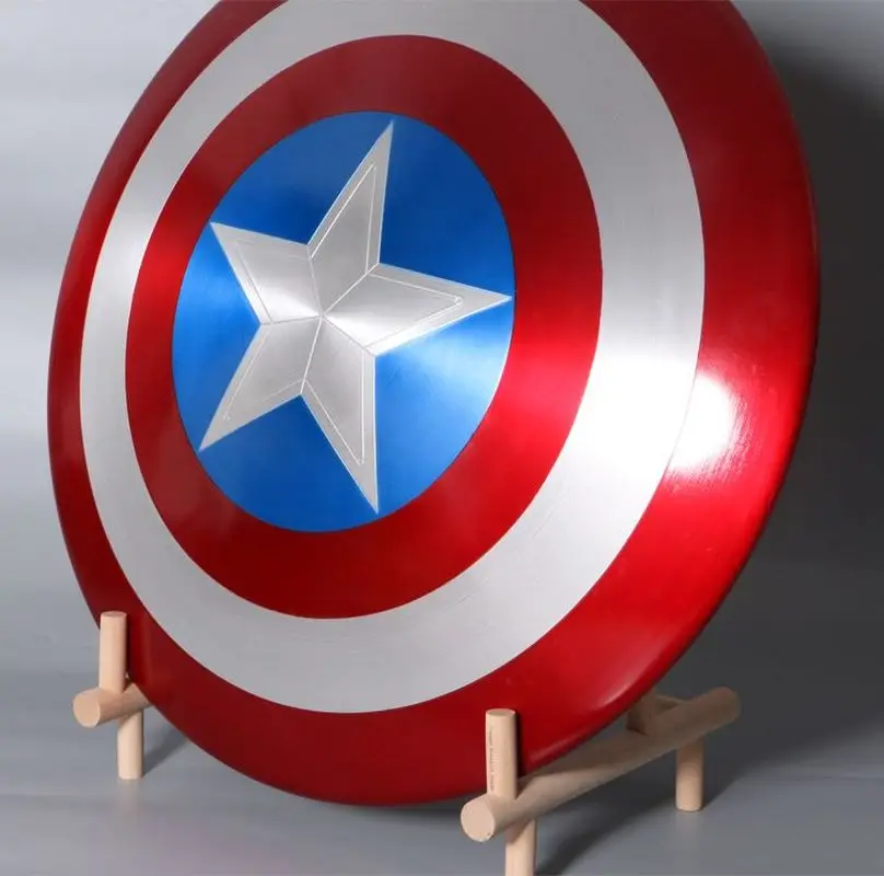 Marvel 75Th Anniversary Cosplay Avengers Captain America Shield Model For Captain America Arm Guard Puntelli Fan Gift Toy