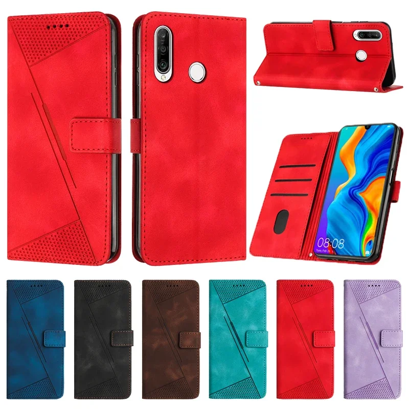 Custodia In Pelle Magnetica A Portafoglio Per Huawei P30 Pro/P30 Lite/P20 Pro/Mate 20 Pro/20 Lite/10 Pro/Honor 90 Pro/70 Lite/X50/X30/X9