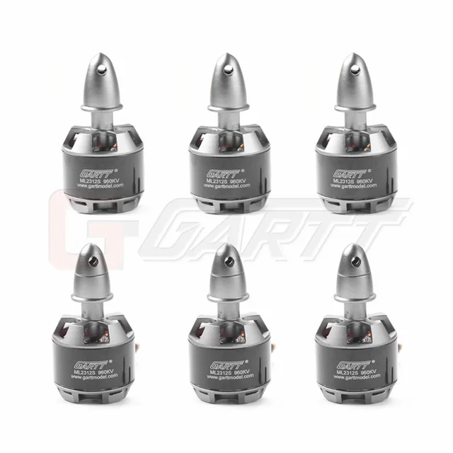 6Pcs Gart Ml 2312 S 960Kv 280W 2212S Motore Per Dji Phantom 3 Quadcopter F450 X5