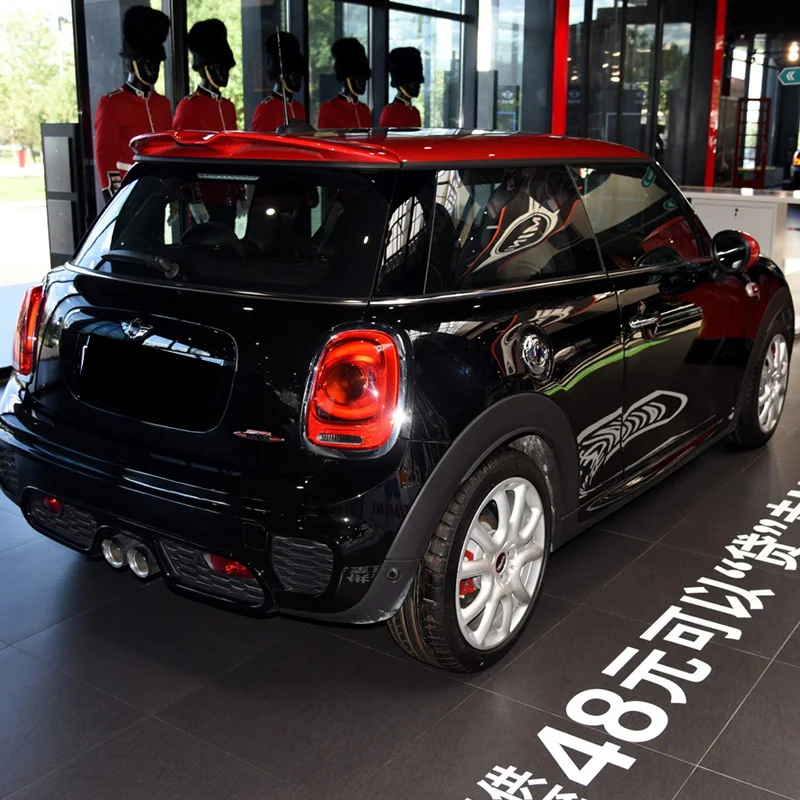 Per Bmw Mini F55 F56 Cooper Spoiler Frp/Vera Fibra Di Carbonio Accessorio Per Auto Mini Cooper Window Wing Spoiler Car Tuning 2014 - 2018