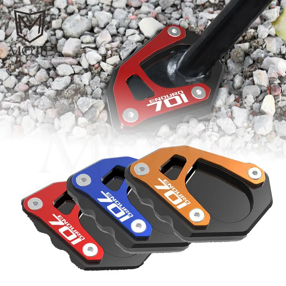 Accessori Moto Cavalletto Laterale Ingrandisci Slitta Cavalletto Cavalletto Shell Foot Pad Per Husqvarna 701 Enduro 2020-2023 2022 2021