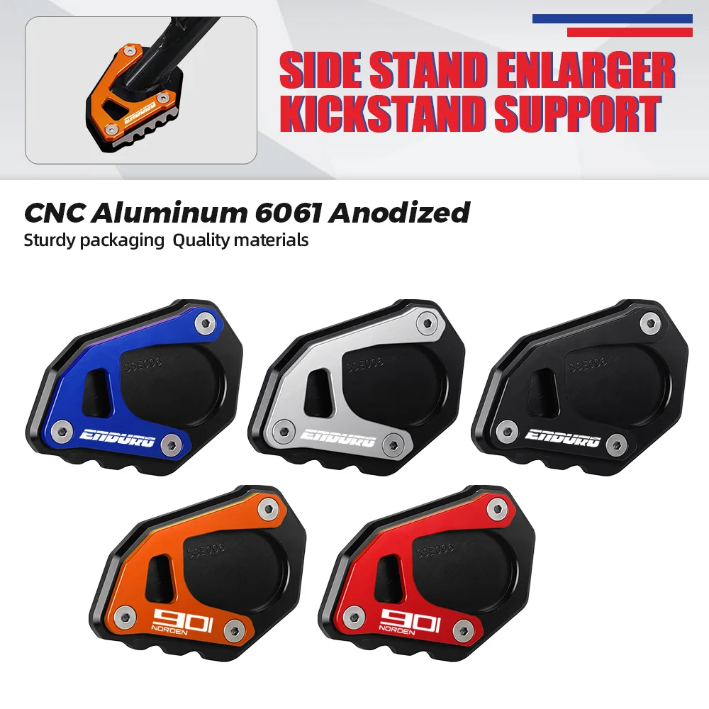 Per 690 Lc4 Enduro Smc R Smcr Smc-R Gasgas 700 Enduro/Smc Husqvarna 701 Enduro Smc Supporto Laterale Ingrandisci Piastra Del Piede Cavalletto Pad