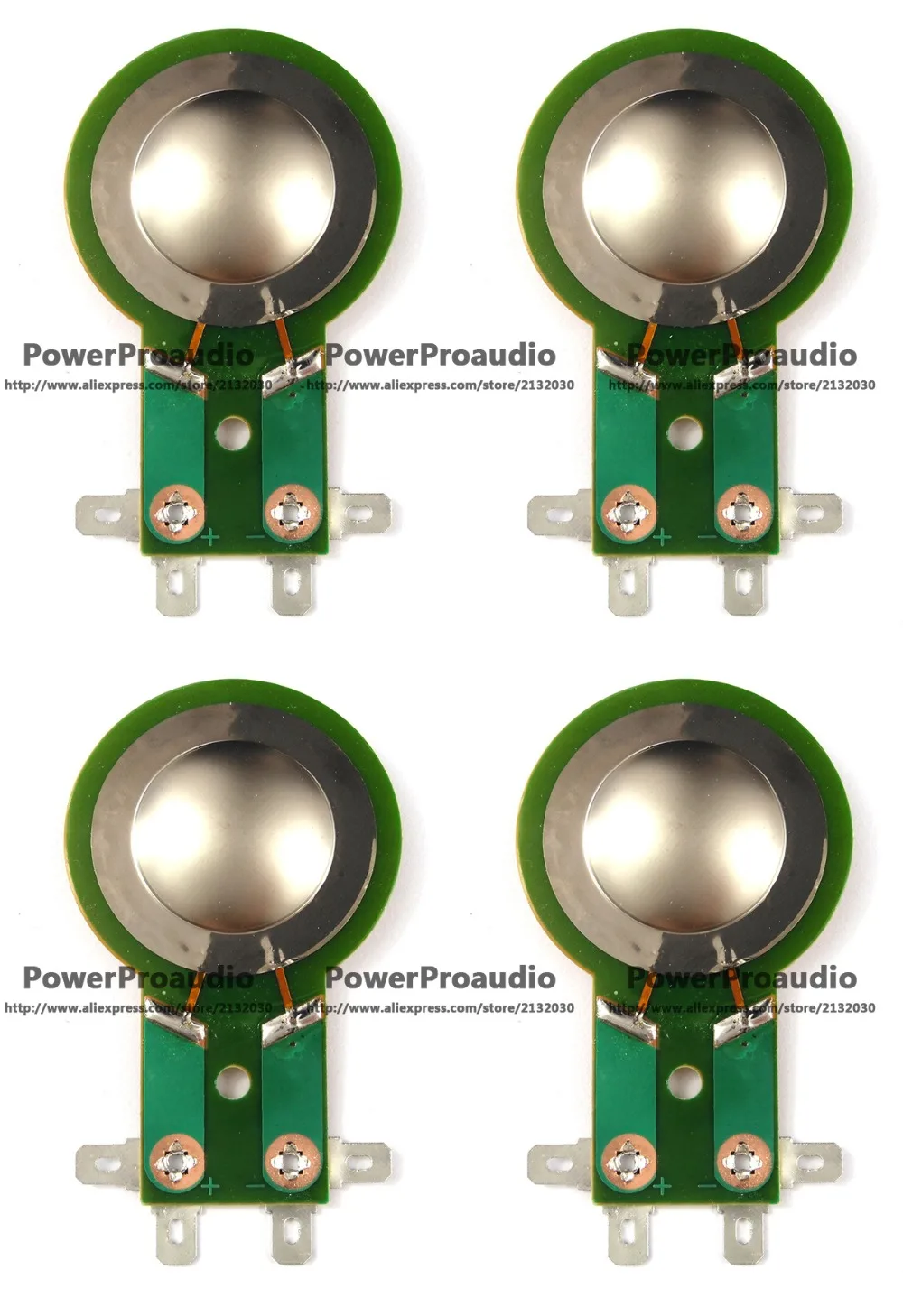 Bobina Vocale A Membrana Da 4 Pezzi Per Diaframma Fostex, Aimn30, N08,H025N08