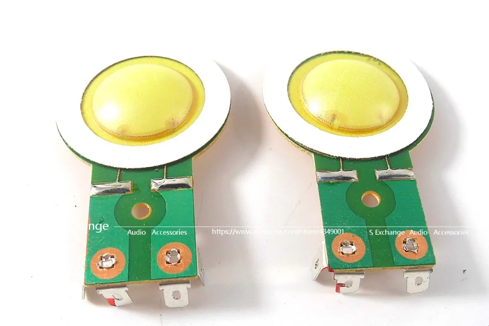 Diaframma Tweeter 2 Pezzi 8Ohm Per Parte Altoparlante Aim/ Fostex/Heppner N30,025N08, 025H27, 025H30 25.4Mm
