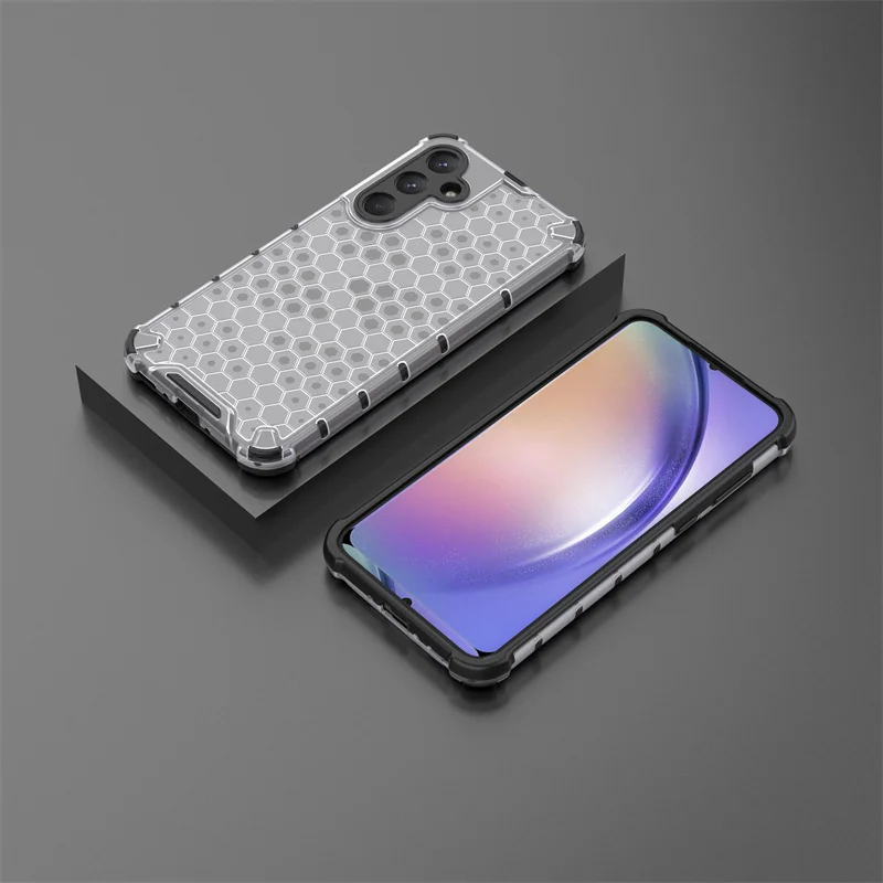 Per Samsung Galaxy A35 Custodia Per Samsung Galaxy A35 A55 A05 A24 Cover Funda Bumper Coque Hard Tpu Cover Posteriore Per Telefono Galaxy A35 5G