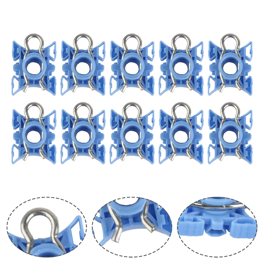 10X Car Window Lift Clip Di Sollevamento Del Regolatore Del Perno Scorrevole Per Bmw E32 E34 E36 Volvol Xc60 S60/S40/S80/Xc90