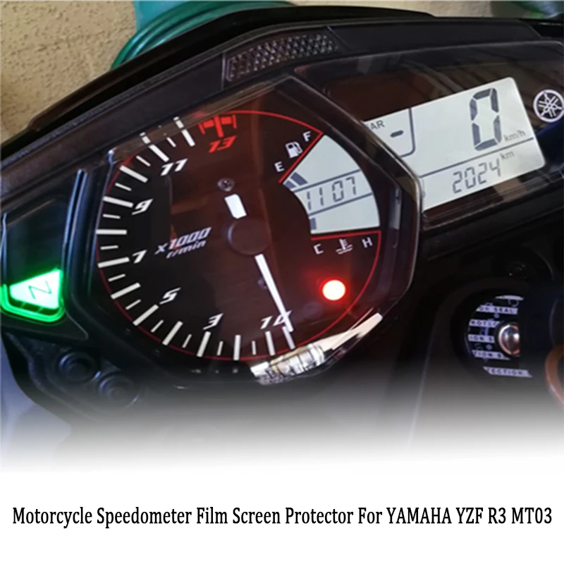 Per Yzf R3 Mt03 Accessori Moto Cluster Scratch Speedometer Pellicola Salvaschermo