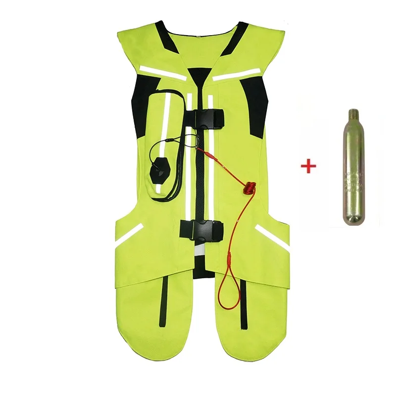Gilet Airbag Moto Moto Racing Sistema Airbag Avanzato Professionale Airbag Protettivo Motocross Compreso Cilindro