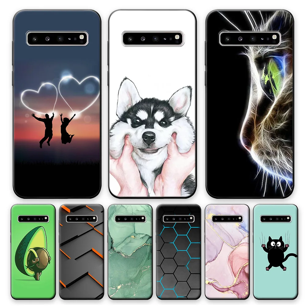 Per Samsung Galaxy S10 5G Custodia 6.7 "Custodia Protettiva Per Telefono Per Samsung S10 5G Custodia Morbida In Silicone Tpu Per Samsung S10 5G Fundas