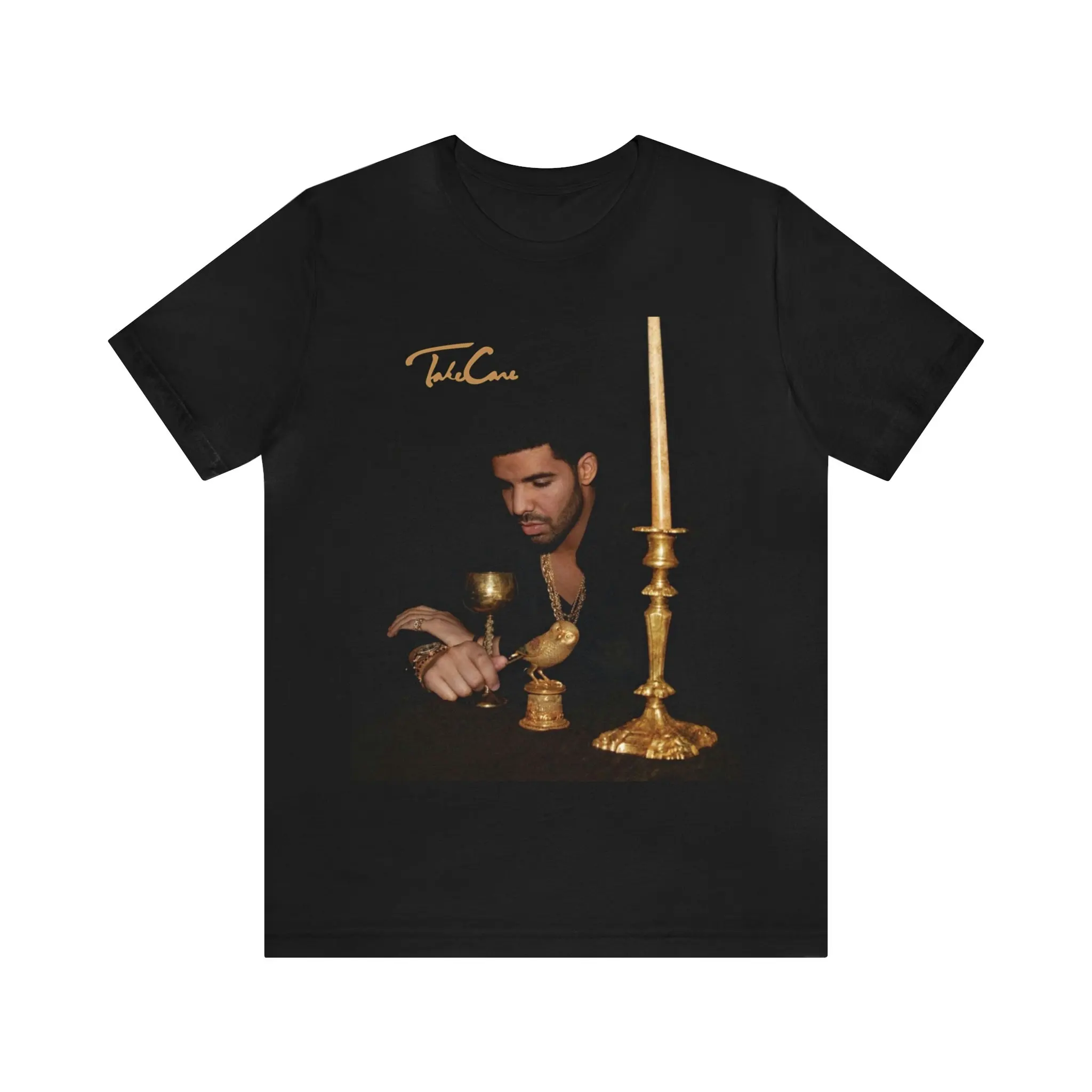 Drake Album T-Shirt Rare Take Care Album Cover Art Rap Tee