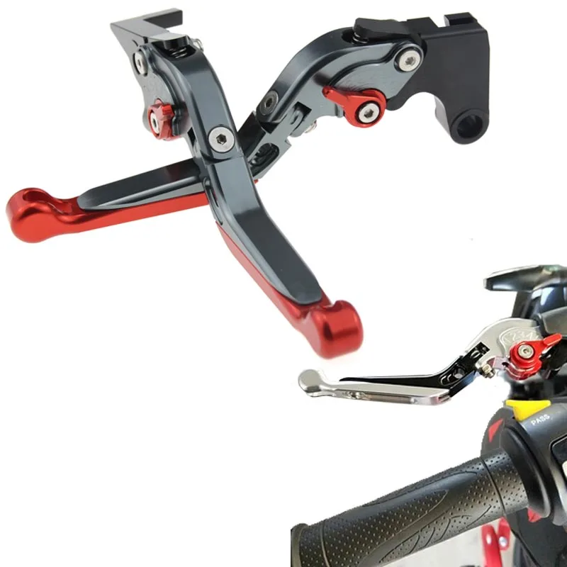 Per Kymco K-Xct 125 300 400 Pieghevole Allungabile Leve Freno Pieghevole Allungabile Regolabile Cnc Leva K-Xct125 K-Xct300 K-Xct400