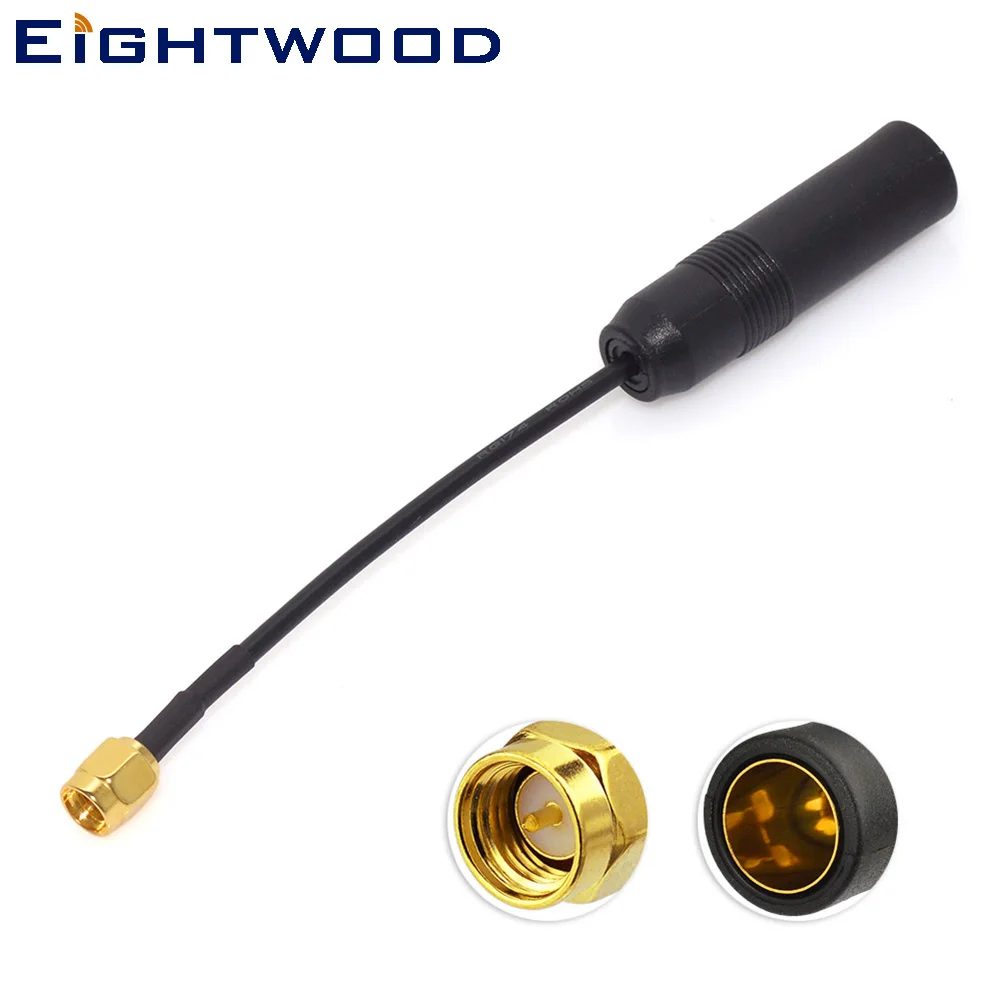 Ightwood Conversion Dab/Dab + Car Radio Stereo Aftermarket Adapter Cavo Di Prolunga Rg174 Per Autodab Beat 400 485 Clarion Dab302E