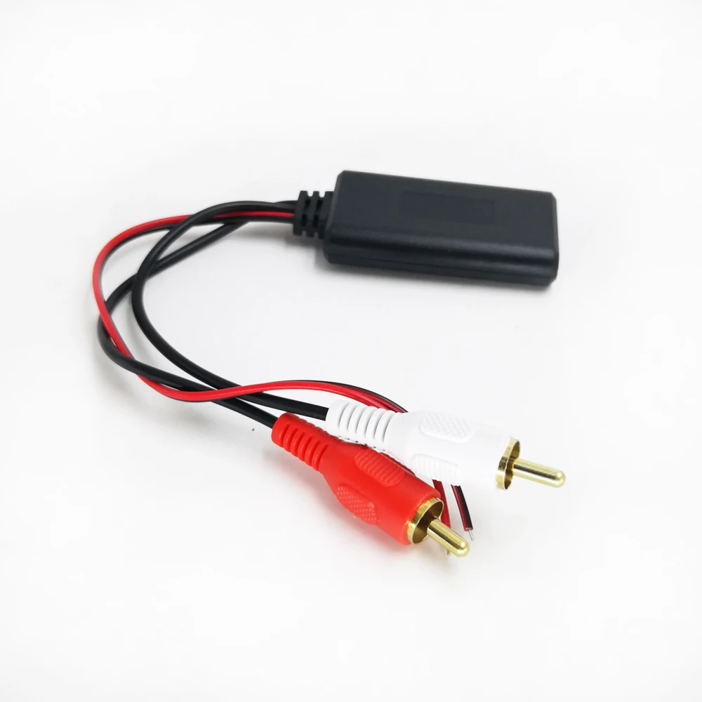Autoradio Rca Adattatore Bluetooth Stereo 2Rca Wireless Aux Audio Cablaggio Per Kenwood Per Accessori Auto Clarion