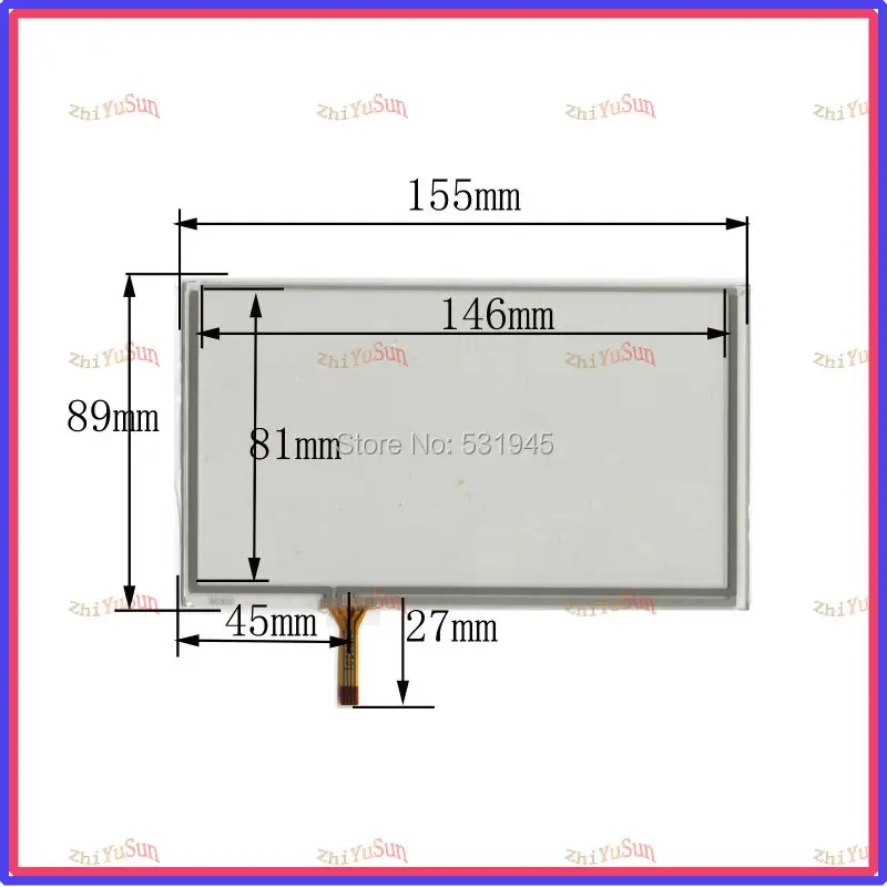 Pannelli Zhiyusun 063020 Nuovo Touch Screen Da 6.4 Pollici 155Mm * 89Mm Per Il Gps 155*89 Freeshipping Usato Clarion Gps Auto