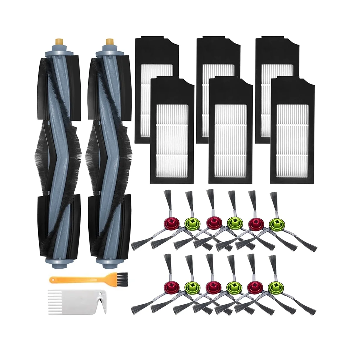 Accessori Per Deebot X1 Omni / X1 Turbo / X1 E X1 Plus Filtro A Spazzola Principale Per Aspirapolvere