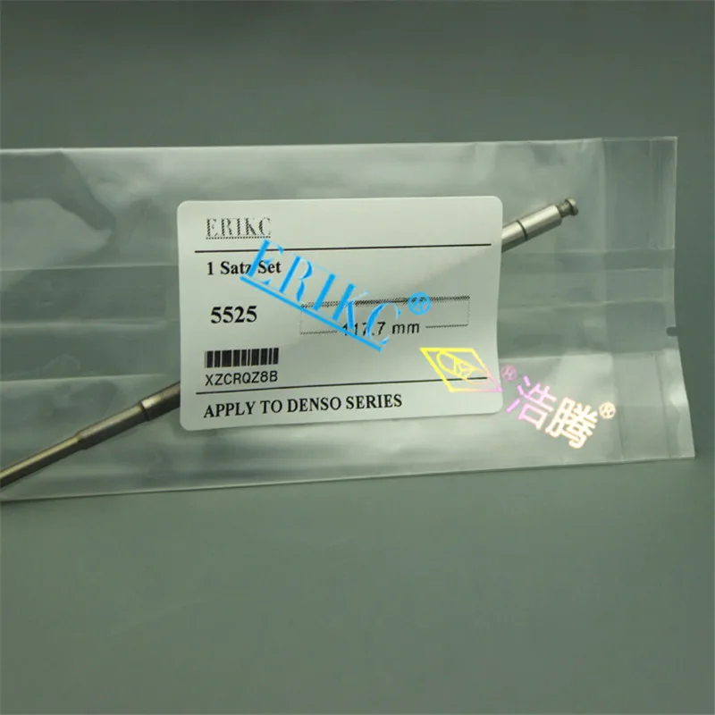 Erikc Pistone Iniettore Carburante 5525 E Diezel Lunghezza Valvola Iniettore Automatico = 117.7Mm Per Iniettore Pompa 095000-7540 (23670-30281)