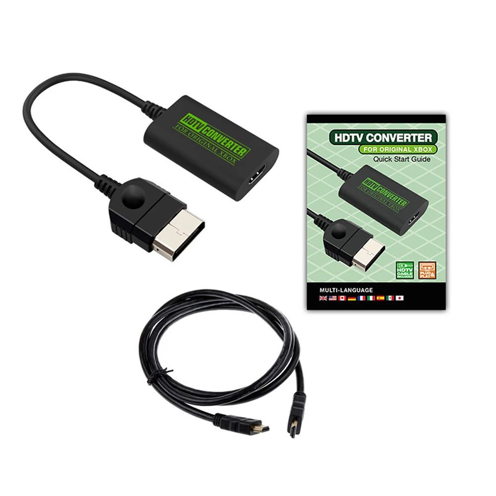 Adattatore Convertitore Hd Per Xbox Retro Console Videogioco Alta Definizione 480P/720P/1080I Uscita Modalità