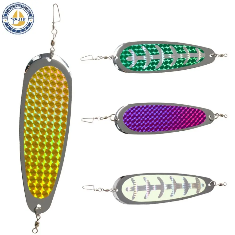 Peso Regolabile Tlapia Fishing Flasher Trolling Lure 2023 Metal Deep Diver Plate Flasher Fish Trap Traina Tool Pesca In Mare