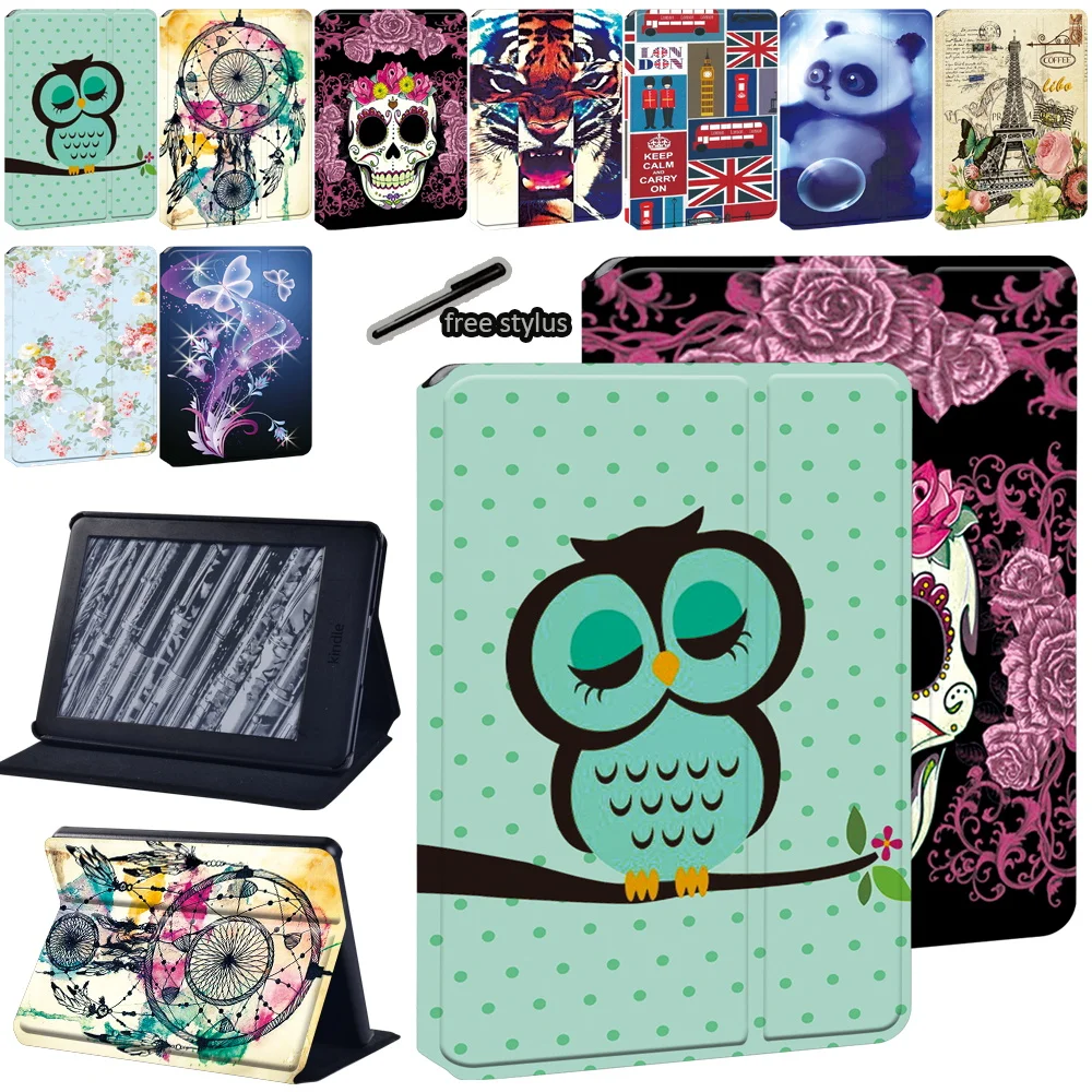 Custodia Per Tablet Per Amazon Kindle Paperwhite 5/Paperwhite 4/Paperwhite 1 2 3/Kindle 10Th/Kindle 8Th Custodia Protettiva In Pelle