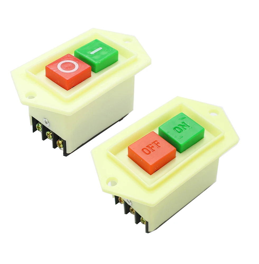Lc3-5 Lc3-10 Interruttore Di Alimentazione Pulsante Di 5A 10A 220/380V Tre-Fase Di Controllo Di Potenza Interruttore Di Avviamento Trapano Da Banco Sm