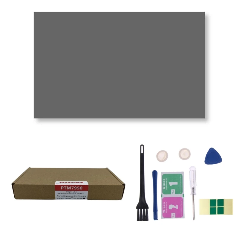 F3Ke Honeywell- Ptm7950 Thermal Pad, Laptop Cpu Scheda Grafica Gpu Raffreddamento A Cambiamento Di Fase Silicone Grease Pad