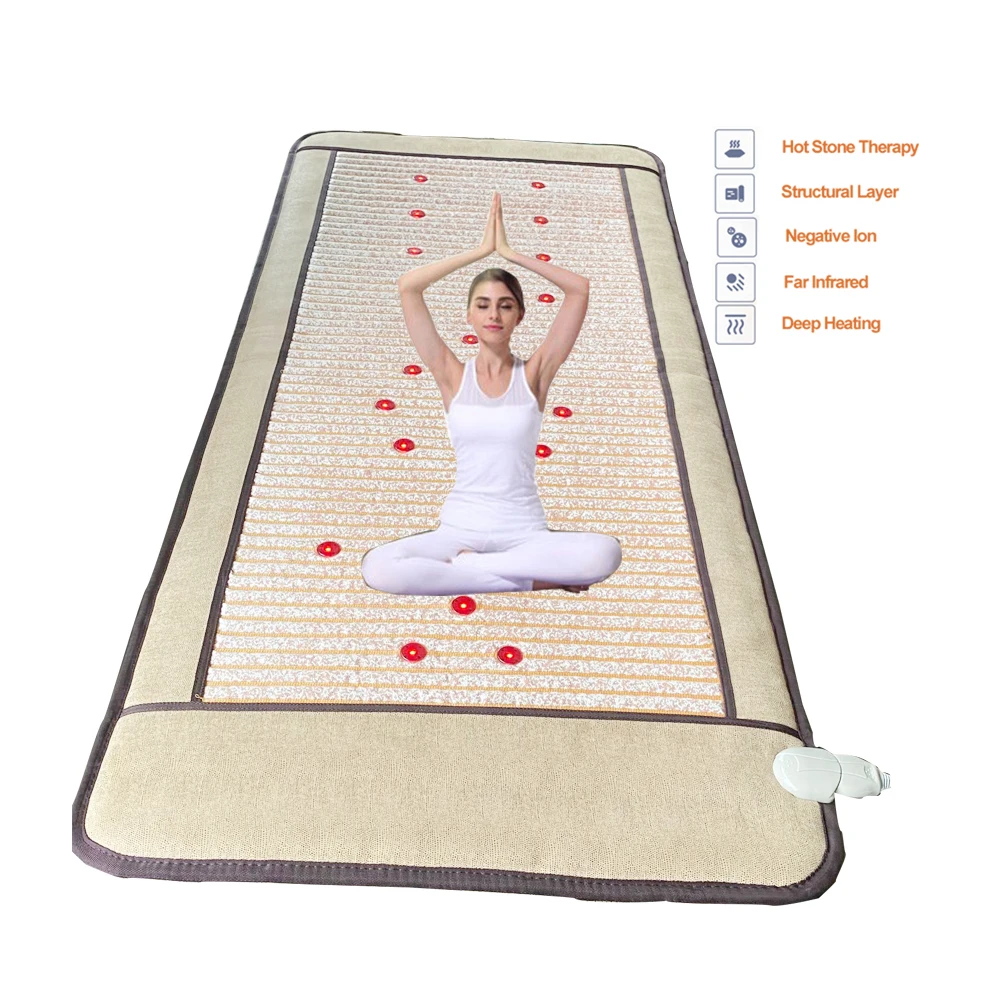 Materasso In Tormalina Per Letto Bio Energy Per Tutto Il Corpo Premium Pemf Tappetino Riscaldante Magnetico A Infrarossi Lontani Con Prezzo Competitiv