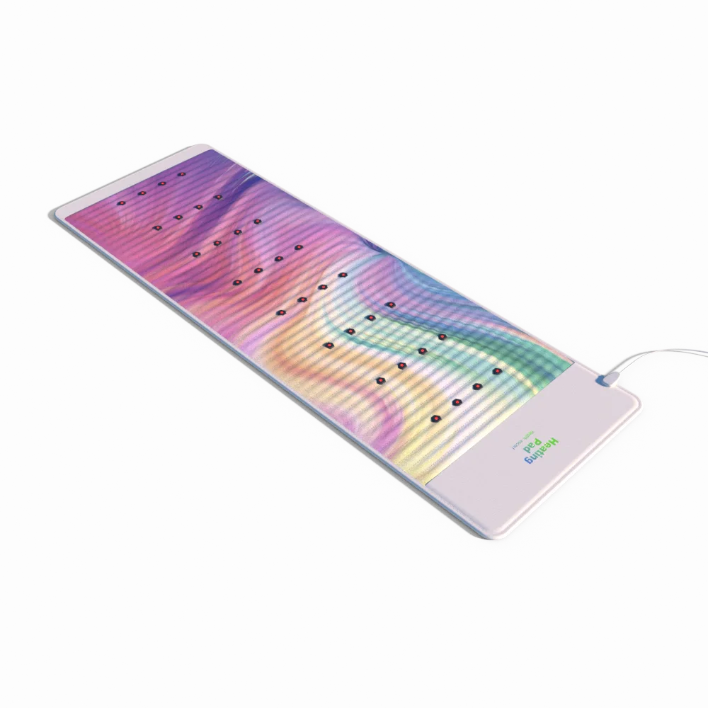 Chakra Ametista Crystal Far Infrared Pemf Materasso Bio Magnetic Photon Heating Mat
