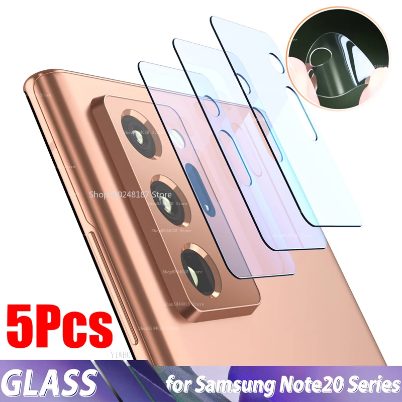 5Pcs For Galaxy Note 20 Ultra Camera Lens Film Anti-Scratch Hd Flexible Glass Film For Samsung Note 20 Camera Glass S20 S10 Film