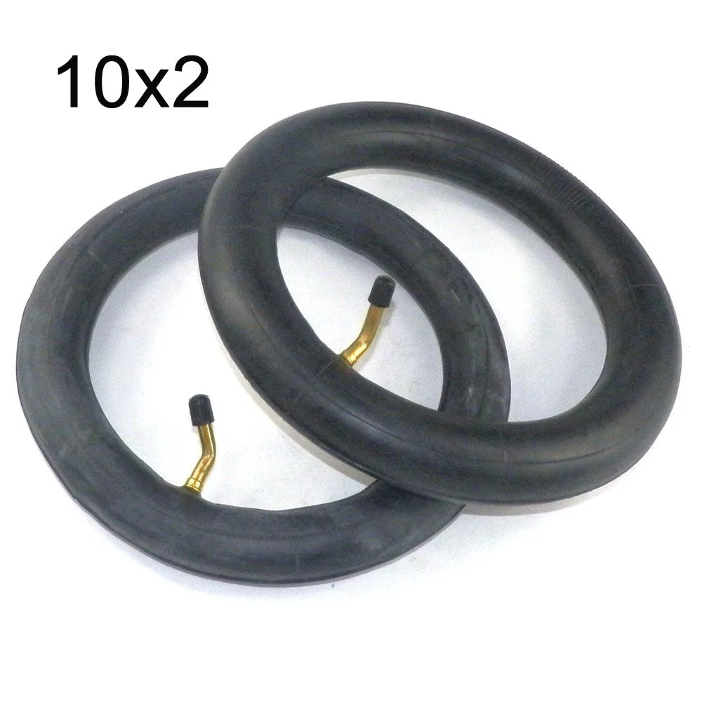 2 Pezzi 10X2 Pollici 10X2.125 Camera D'Aria Per Bici Da Triciclo Xiaomi Mijia M365 Scooter Elettrico Schwinn Bambini 3 Ruote Bicicletta