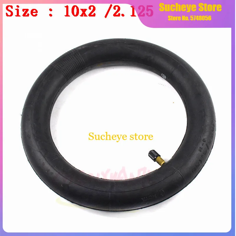 10X2 / 2.125 Camera D'Aria In Gomma Butilica Per Triciclo Bici Schwinn Bambini 3 Ruote Passeggino Scooter Bilanciamento Hoverboard