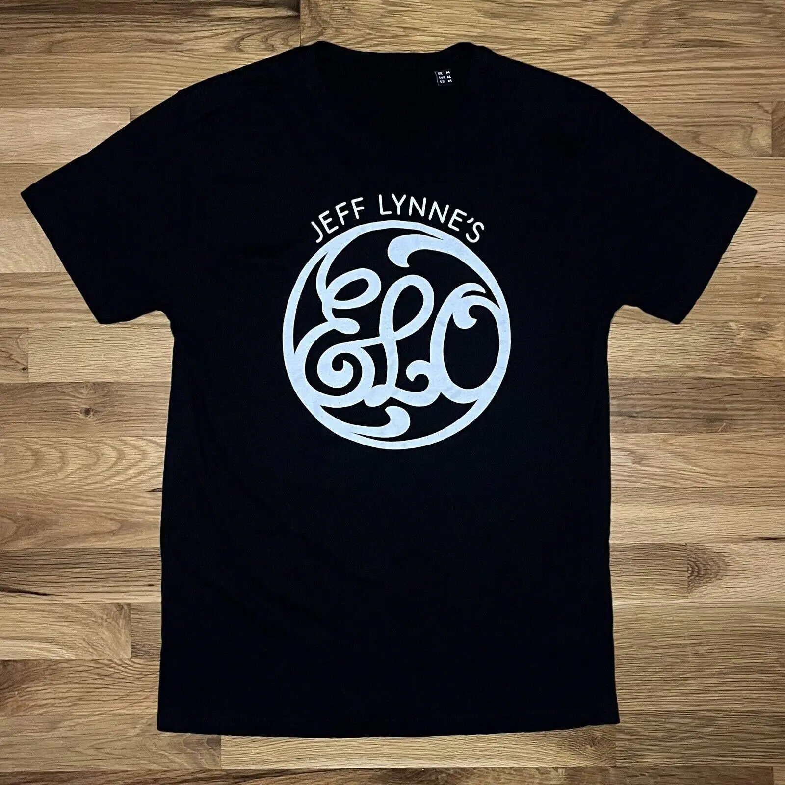 Jeff Lynne S Elo Shirt M Electric Light Archery Styx Sì Queen Genesis Wings Maniche Lunghe O Corte