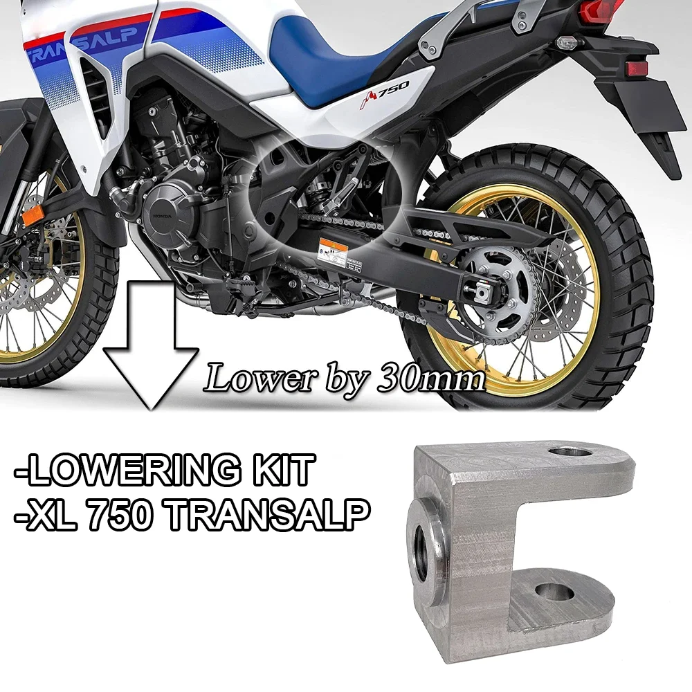 Accessori Moto Sedile Guida Inferiore Ammortizzatore Posteriore Acciaio Argento Per Honda Xl750 Transalp 2023- Transalp Xl750 2024