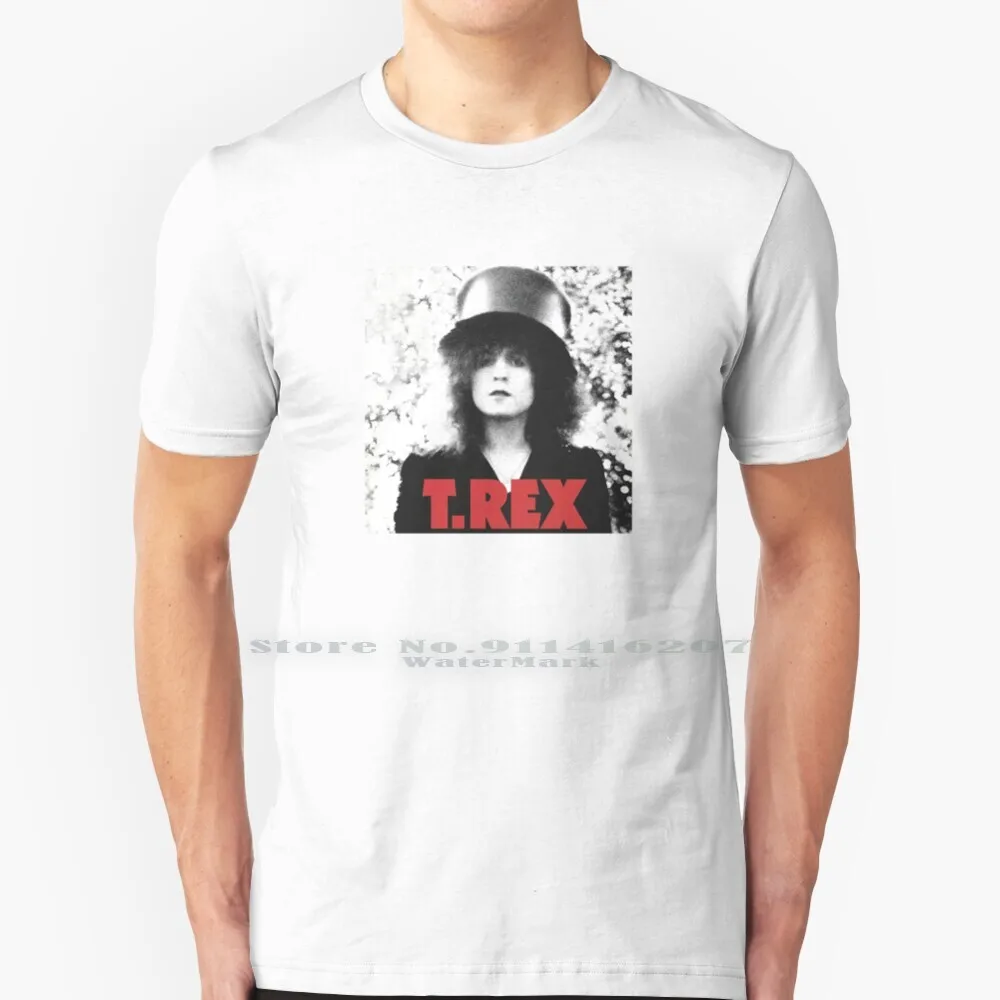 T Rex Band T Shirt Cotton 6Xl T Rex Tyrannosaurus Marc Bolan Glam Vintage Vinyl Records The 70S Psichedelic Music Band Slinder