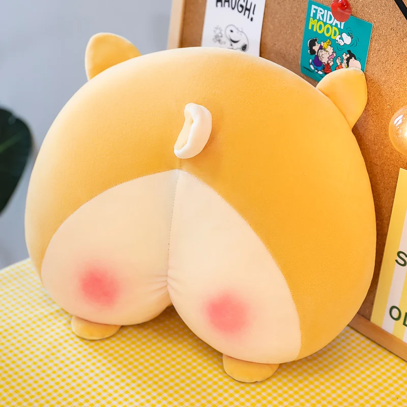 Simpatico Peluche Creativo Super Soft Cushion Sleeping Corgi Pillow Doll Ragdoll